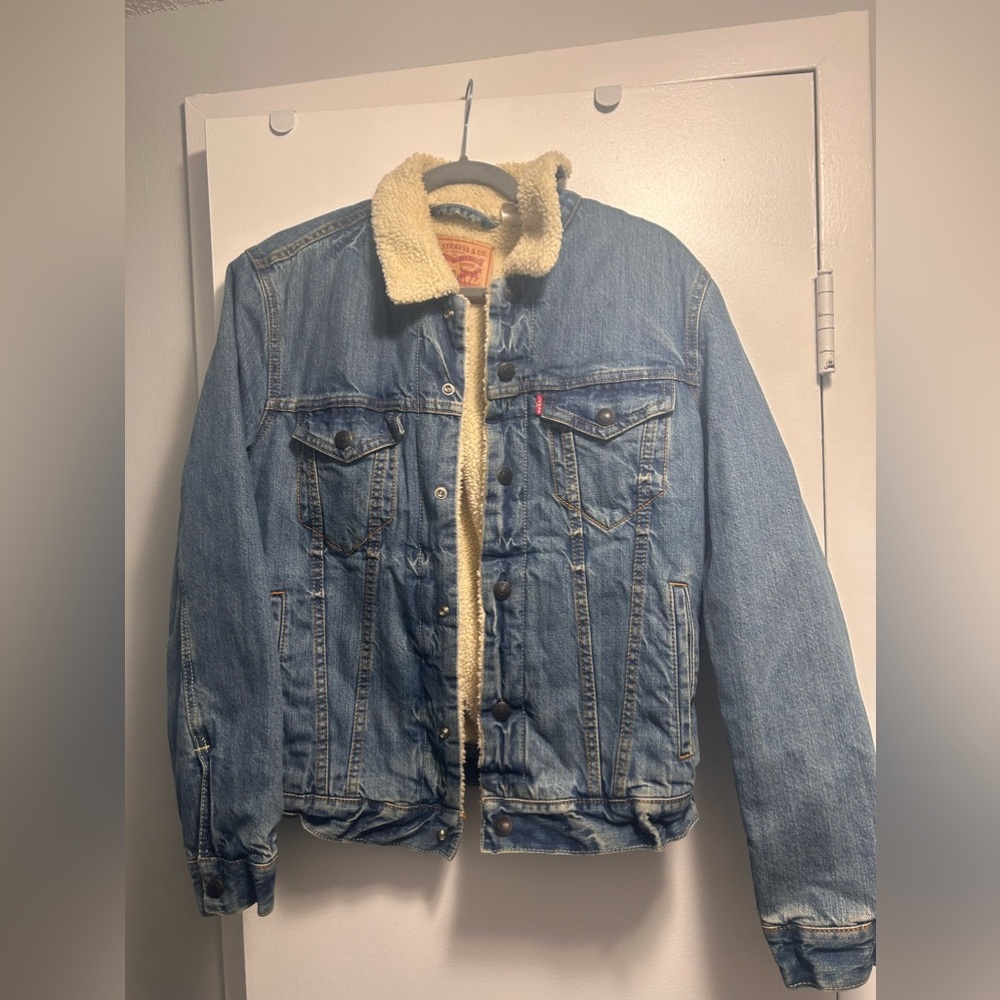 Sherpa Lined Denim Jacket